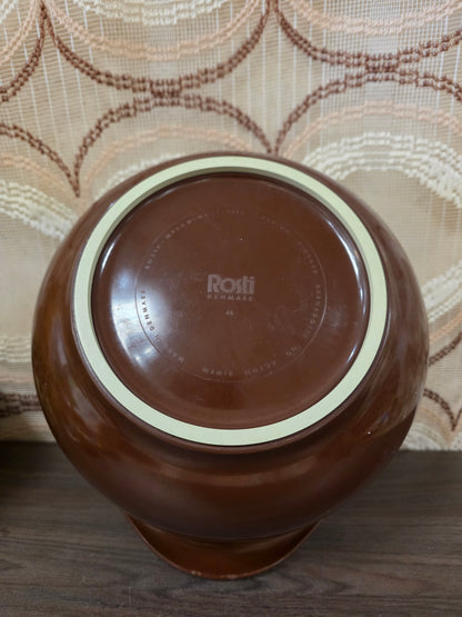 Mepal beslagkom bruin vintage keukenkom