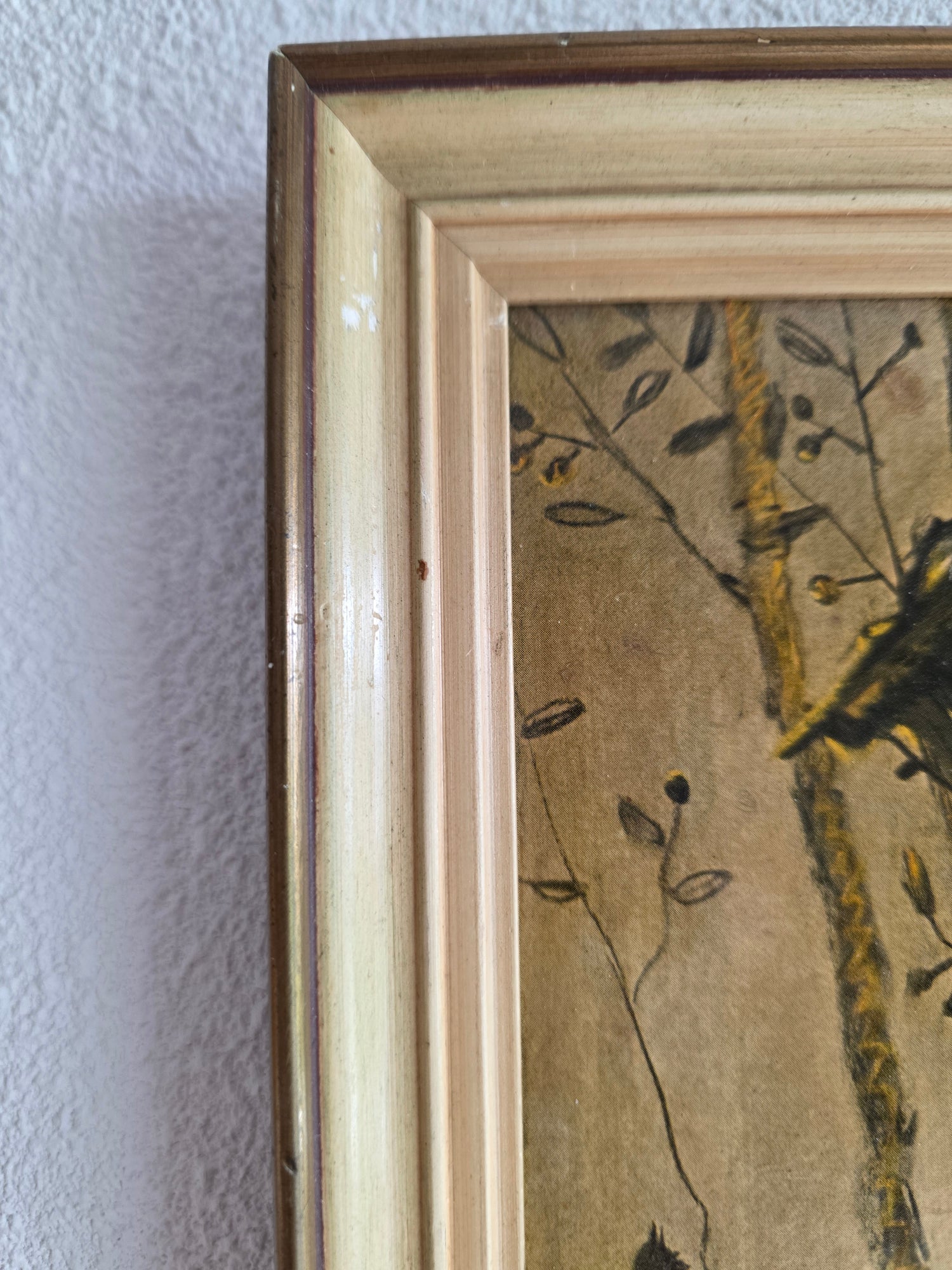 Hummel prentje ingelijst 24 x 34 cm