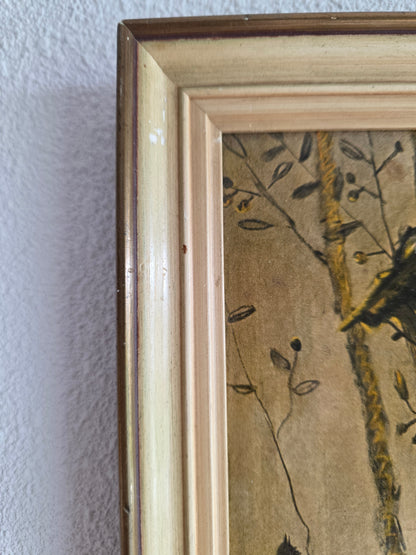 Hummel prentje ingelijst 24 x 34 cm