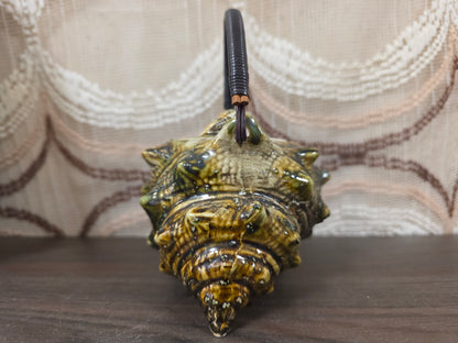 Vintage theepot schelp – decoratief theepotje