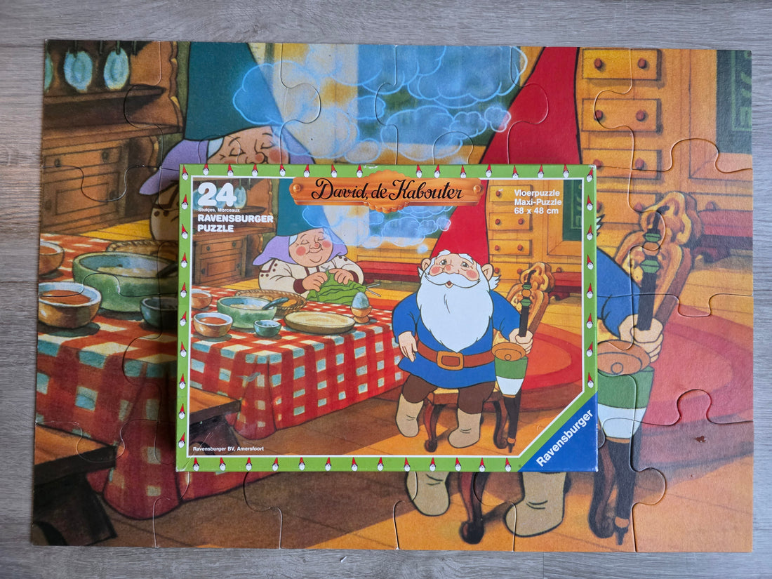 David de Kabouter vloerpuzzel Ravensburger 24 stukjes