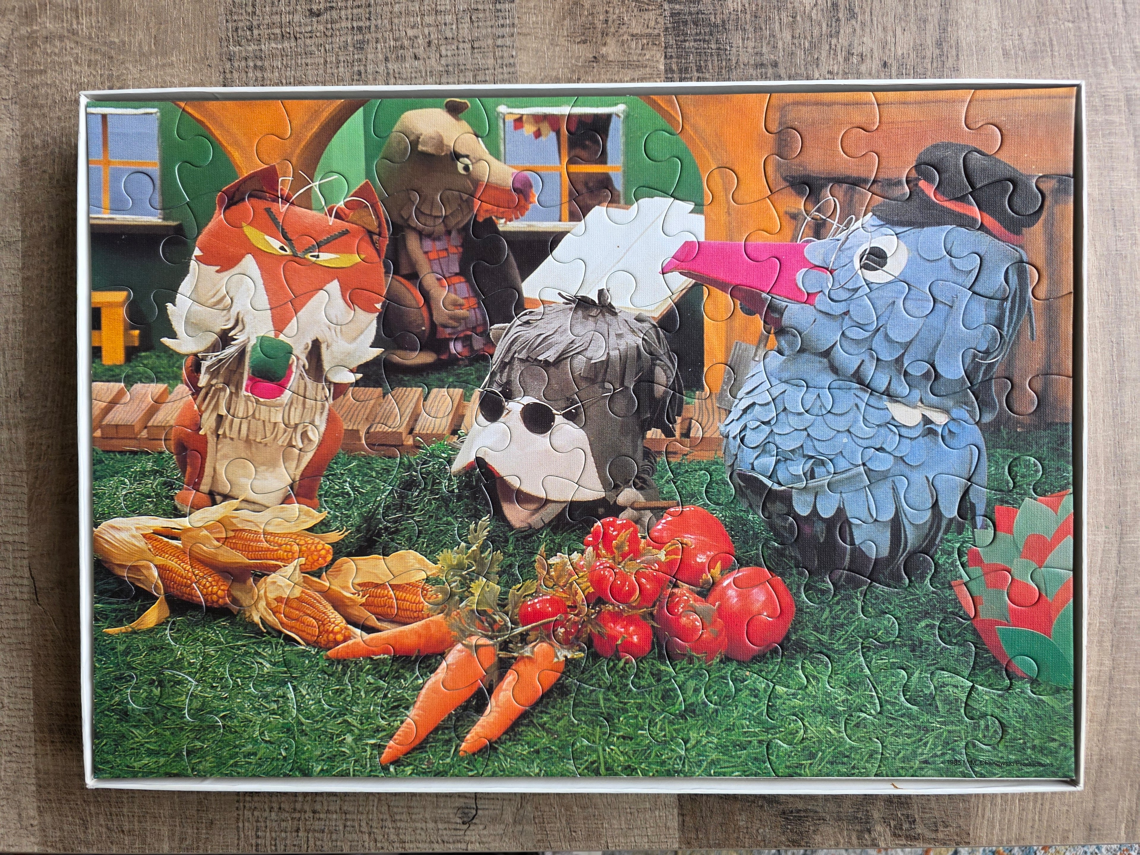 Fabeltjeskrant puzzel 70 stukjes 1985