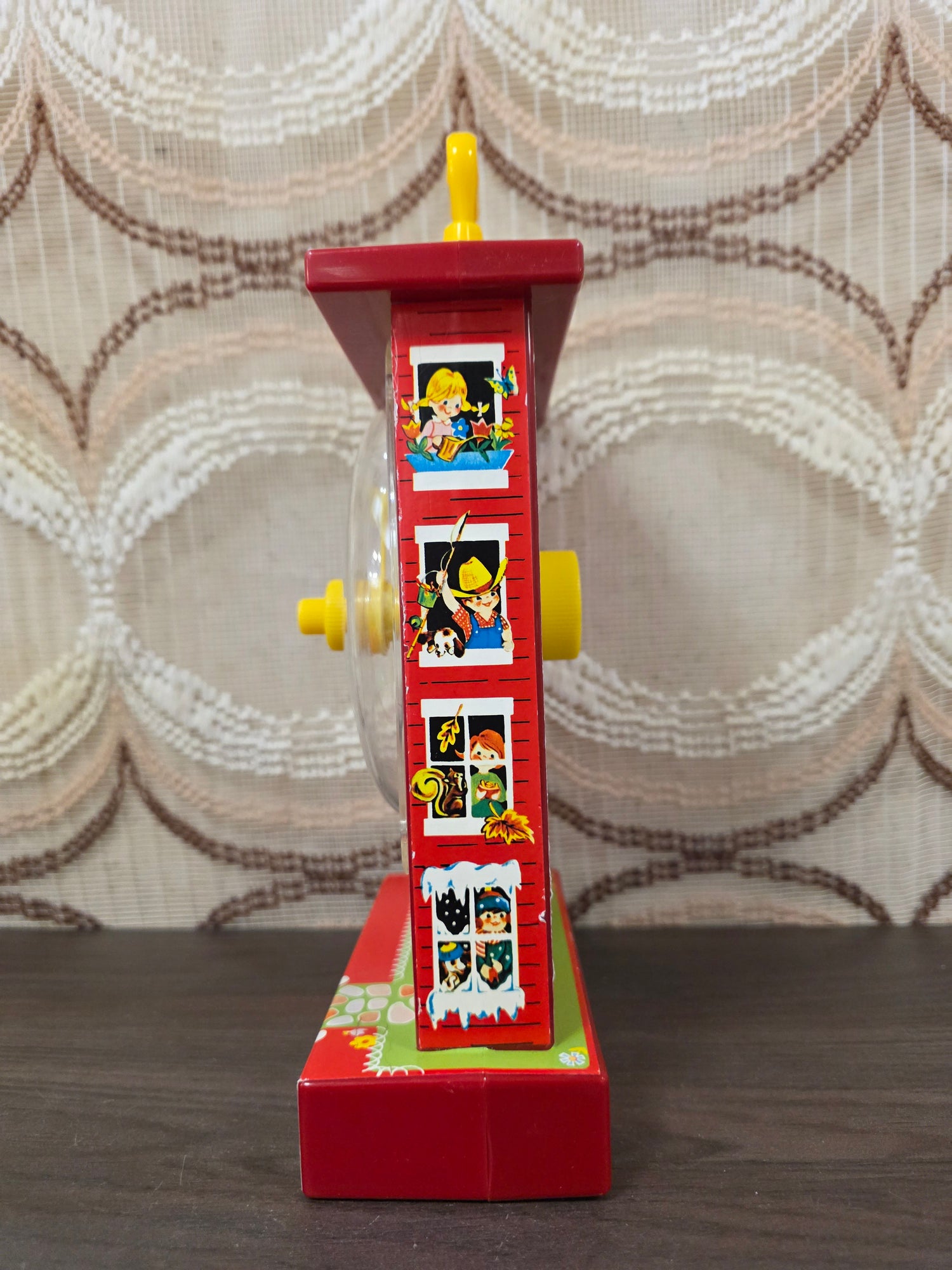 Fisher Price music box teaching clock