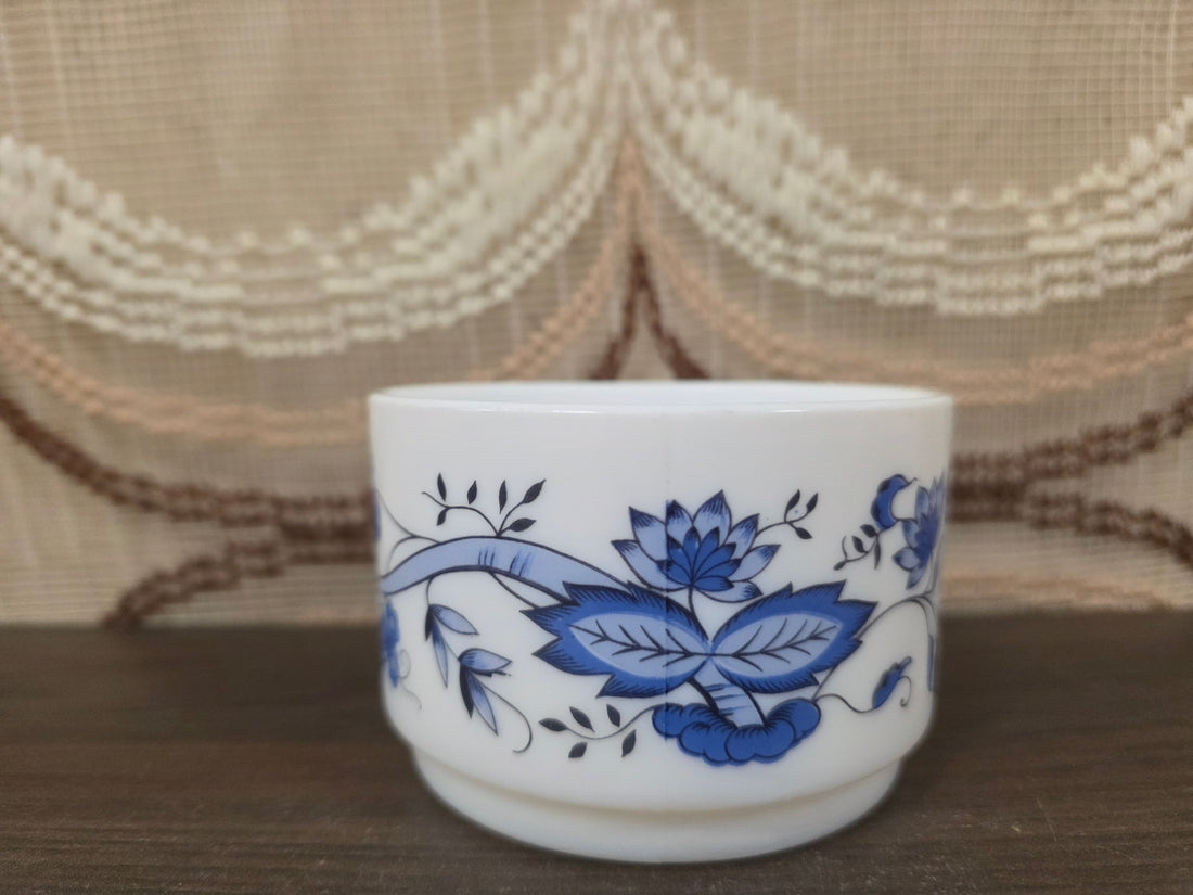 Arcopal Aster kopje wit blauw bloemen