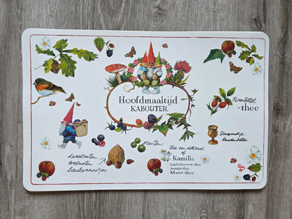 Vintage David de Kabouter placemats Rien Poortvliet
