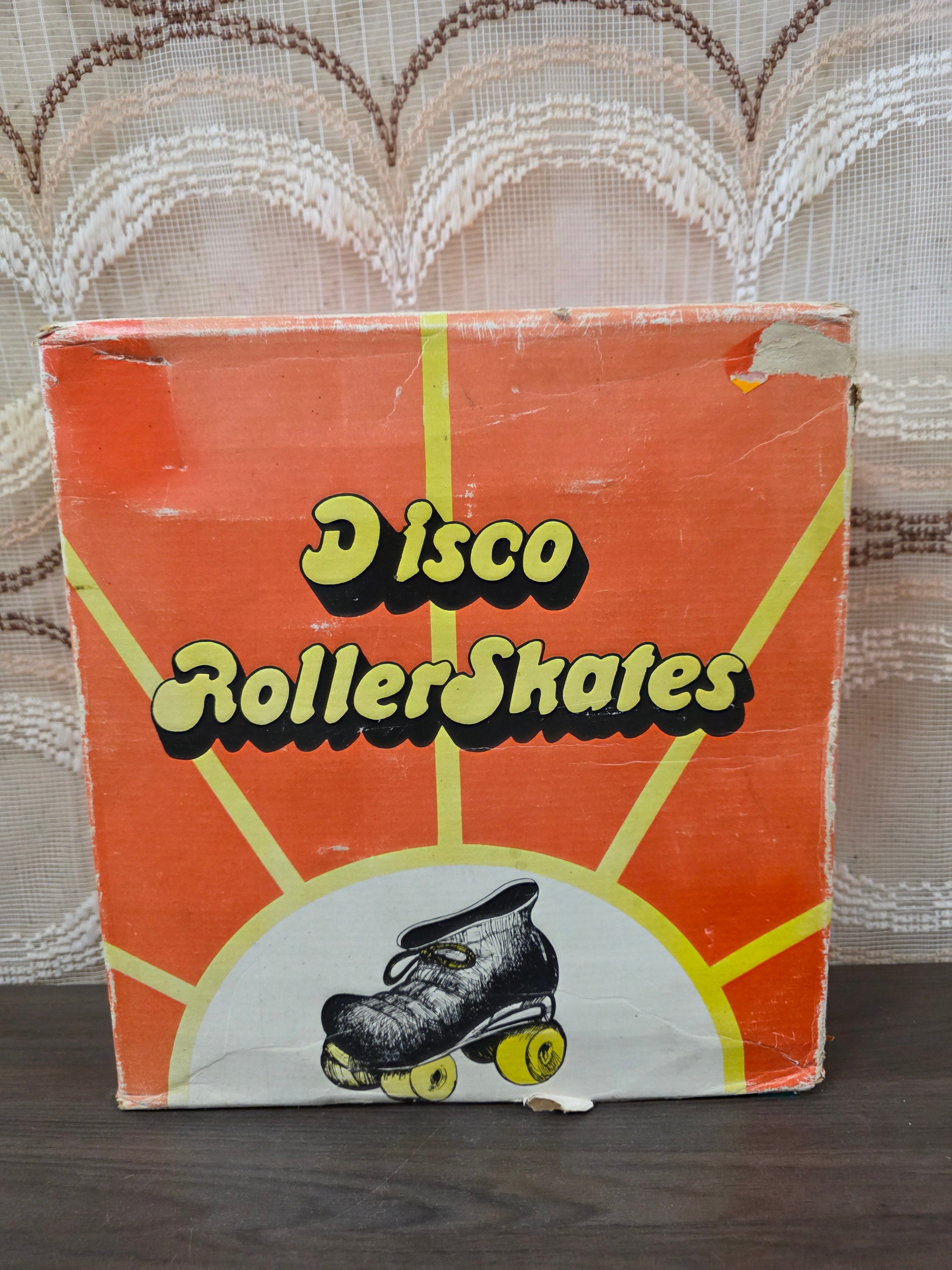 Rolschaatsen blauw geel maat 38