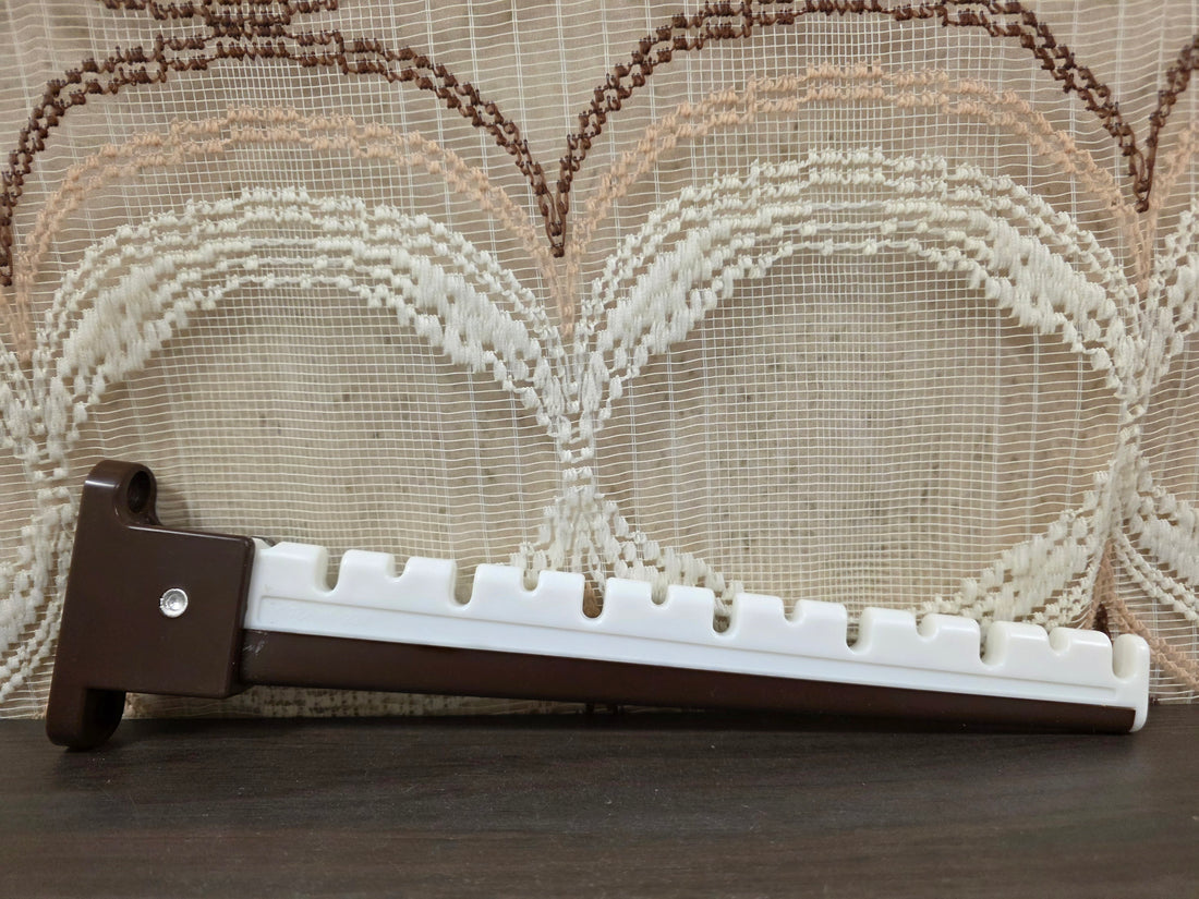 Vintage uitklapbaar kledinghanger rek