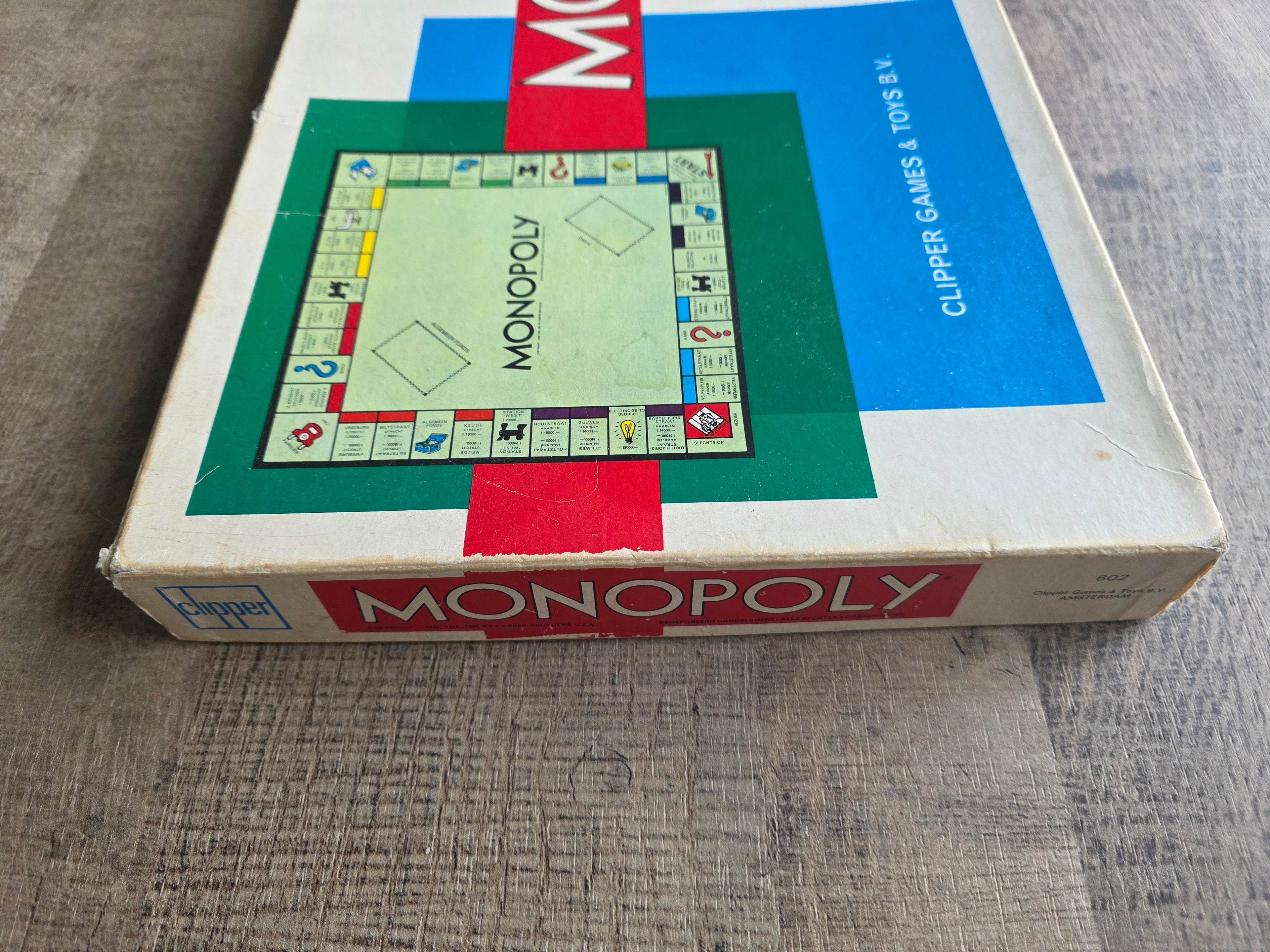 Vintage Monopoly Clipper Games &amp; Toys B.V
