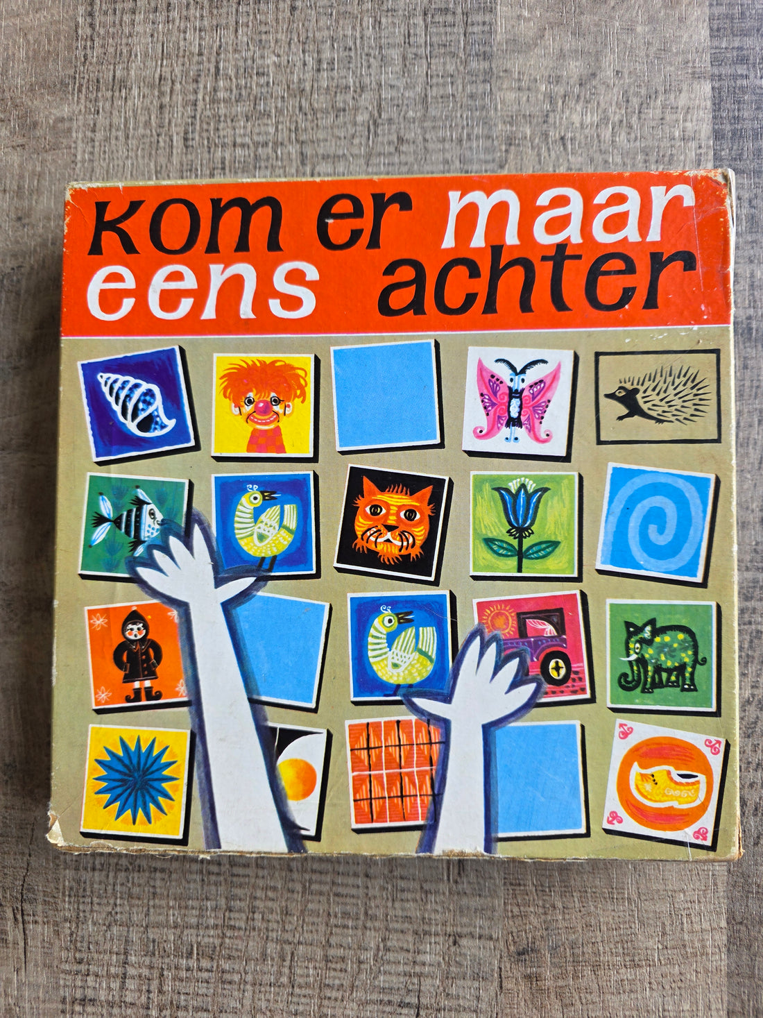 Vintage memory spel Kom er maar eens achter jaren 70
