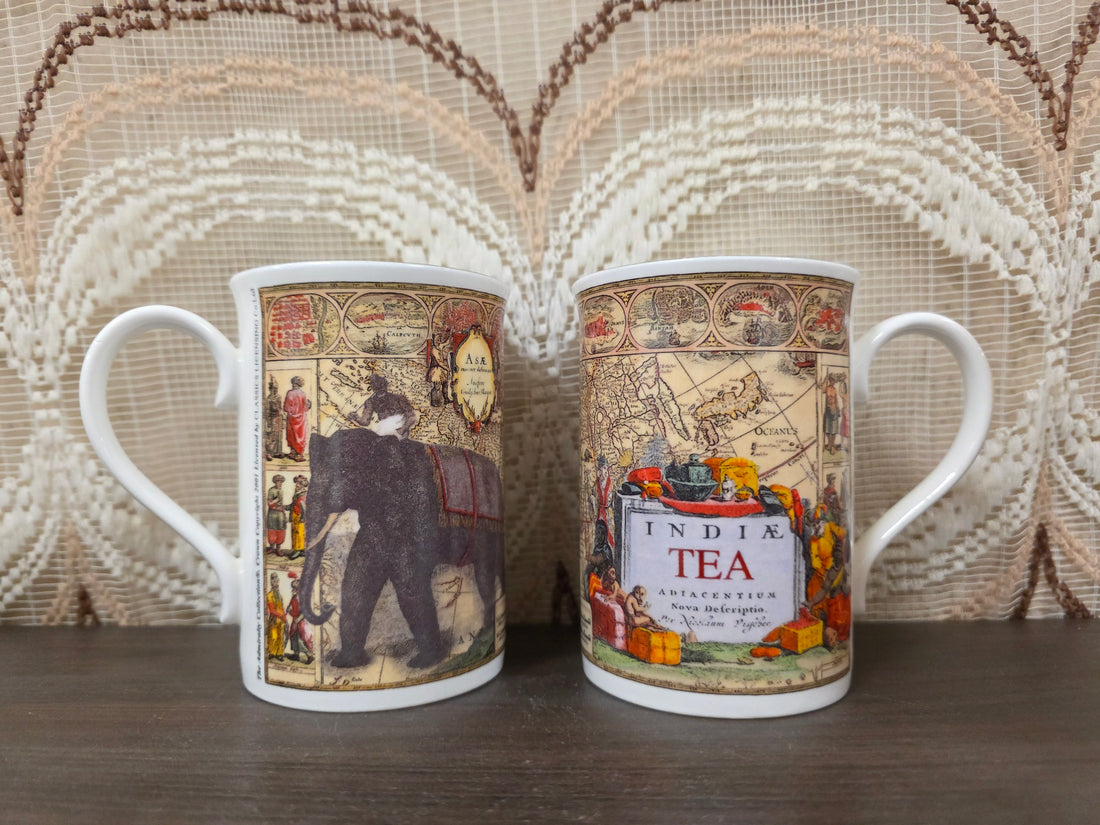 Admiralty Collection mokken "tea" bone china Engeland