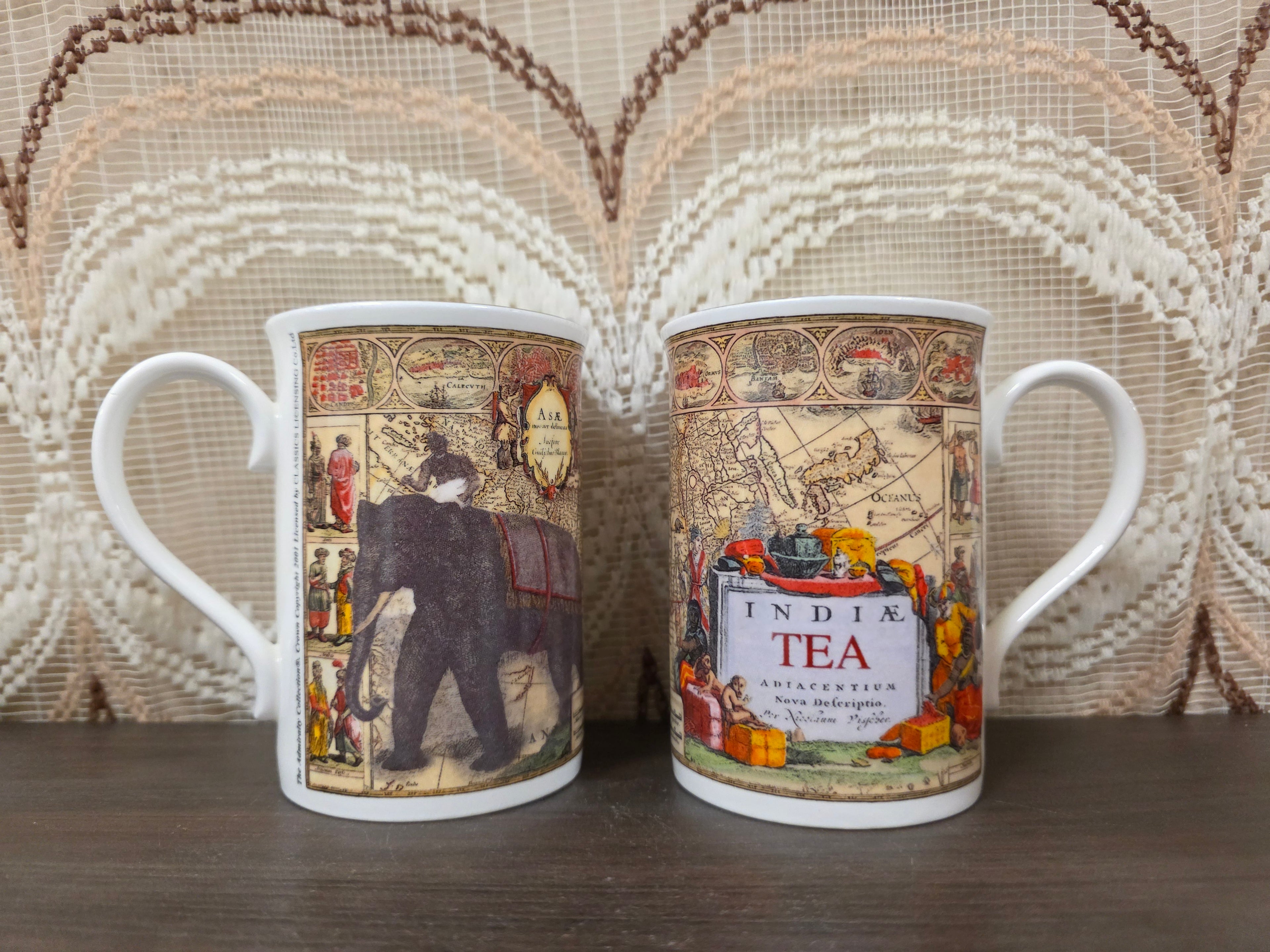 Admiralty Collection mokken "tea" bone china Engeland