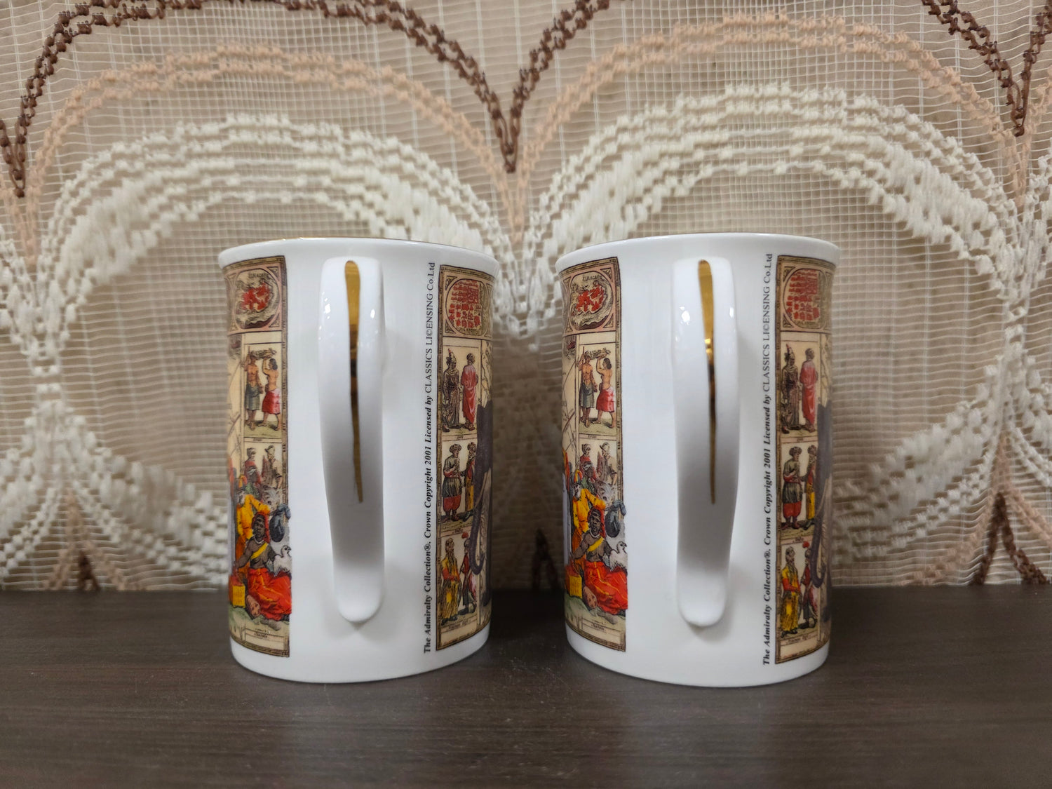 Admiralty Collection mokken "tea" bone china Engeland