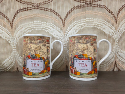 Admiralty Collection mokken "tea" bone china Engeland