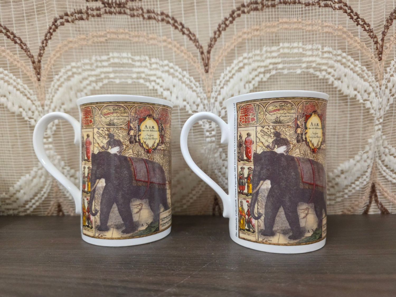 Admiralty Collection mokken "tea" bone china Engeland