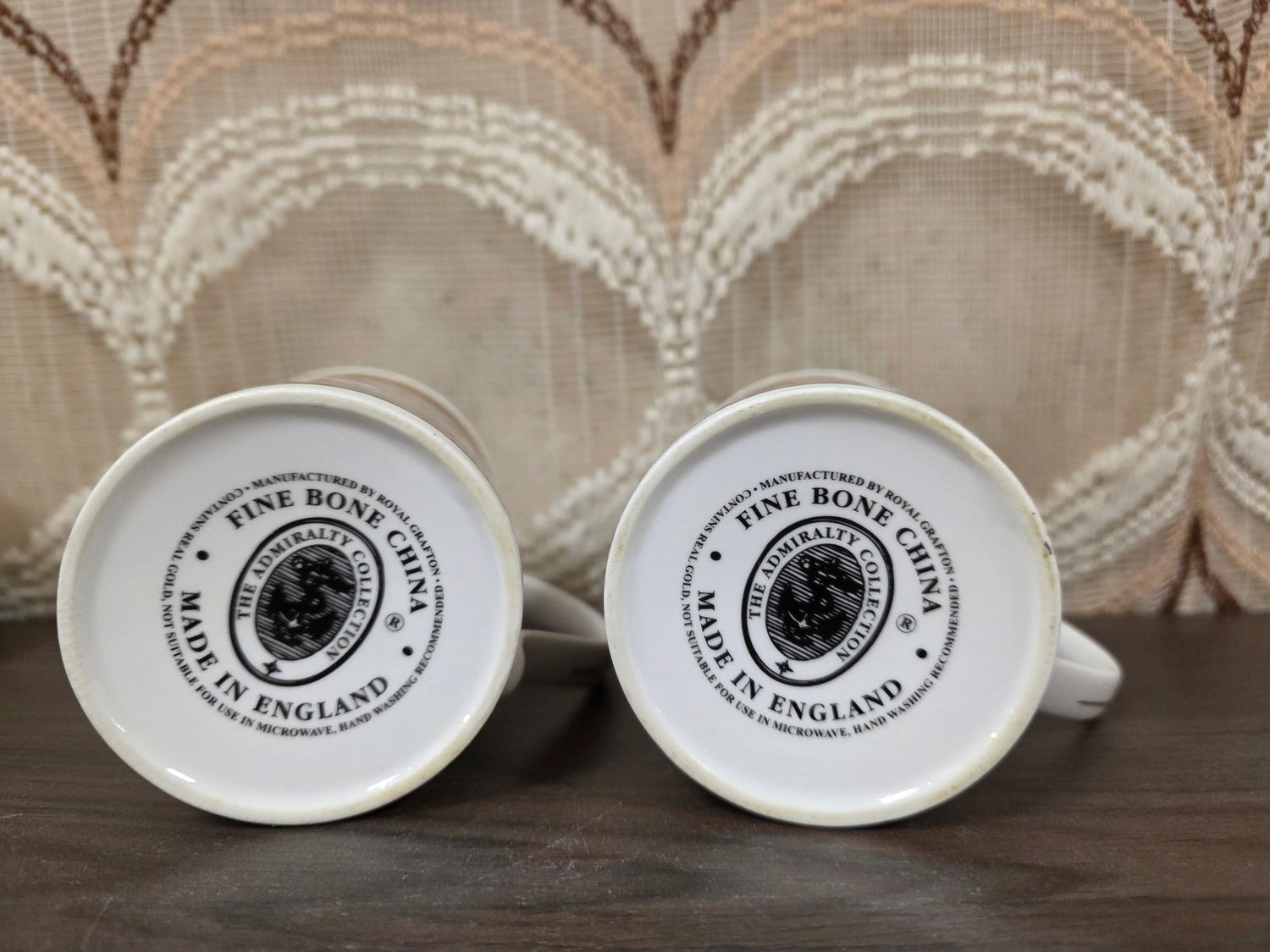 Admiralty Collection mokken "tea" bone china Engeland