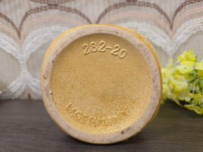 West Germany Jura vaas 282-20 reliëf zandkleur