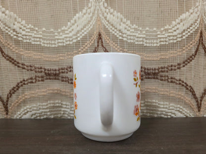 Arcopal Scania koffiebeker bloem oranje