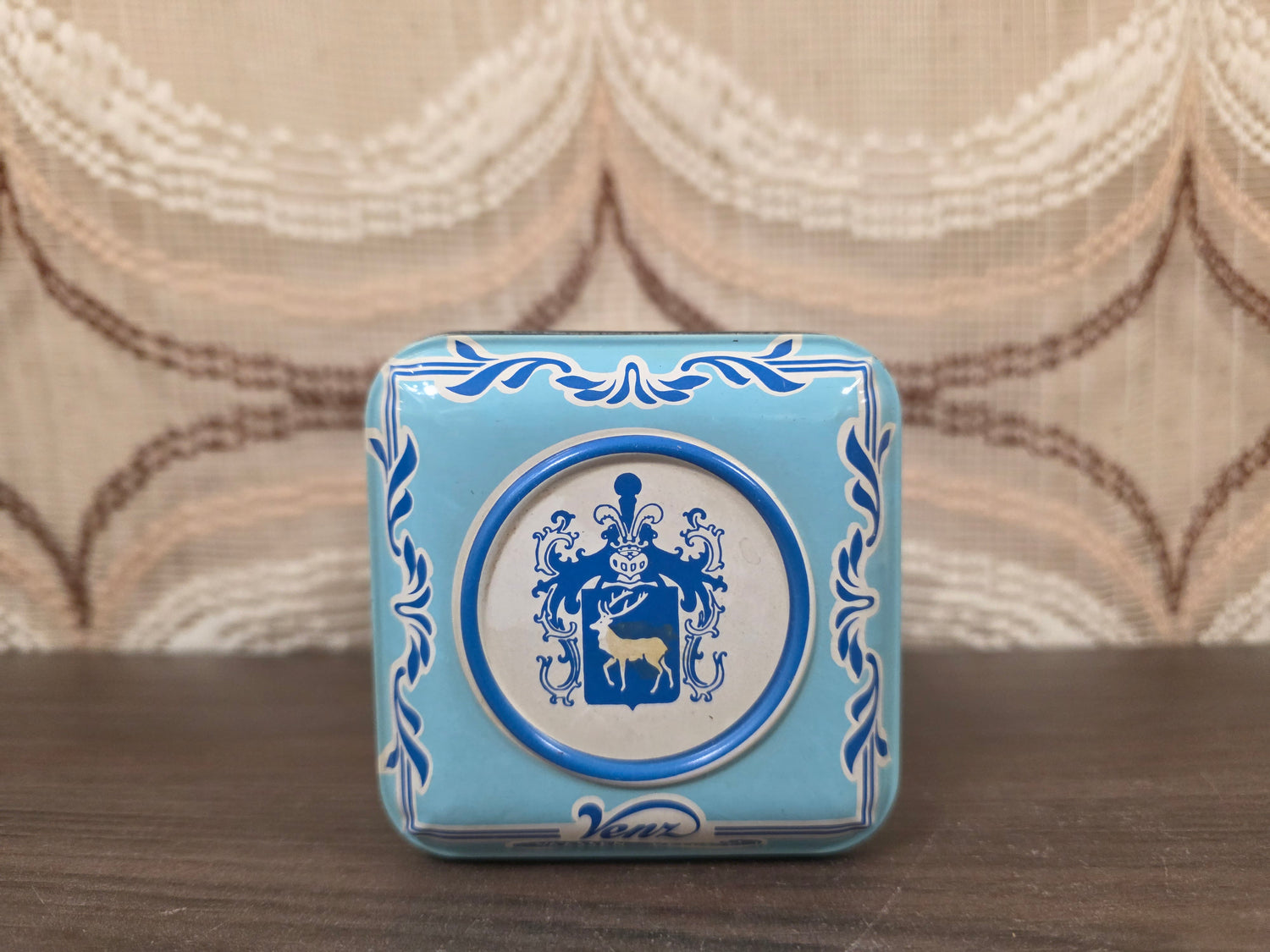 Venz melk hagelslag blik blauw met illustratie