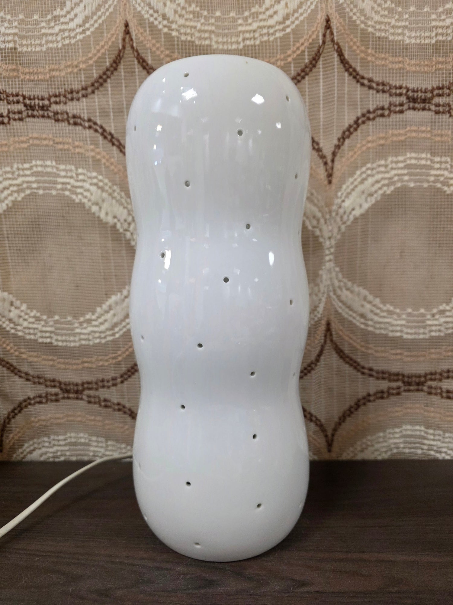 IKEA DAMSTA tafellamp wit porselein B0013