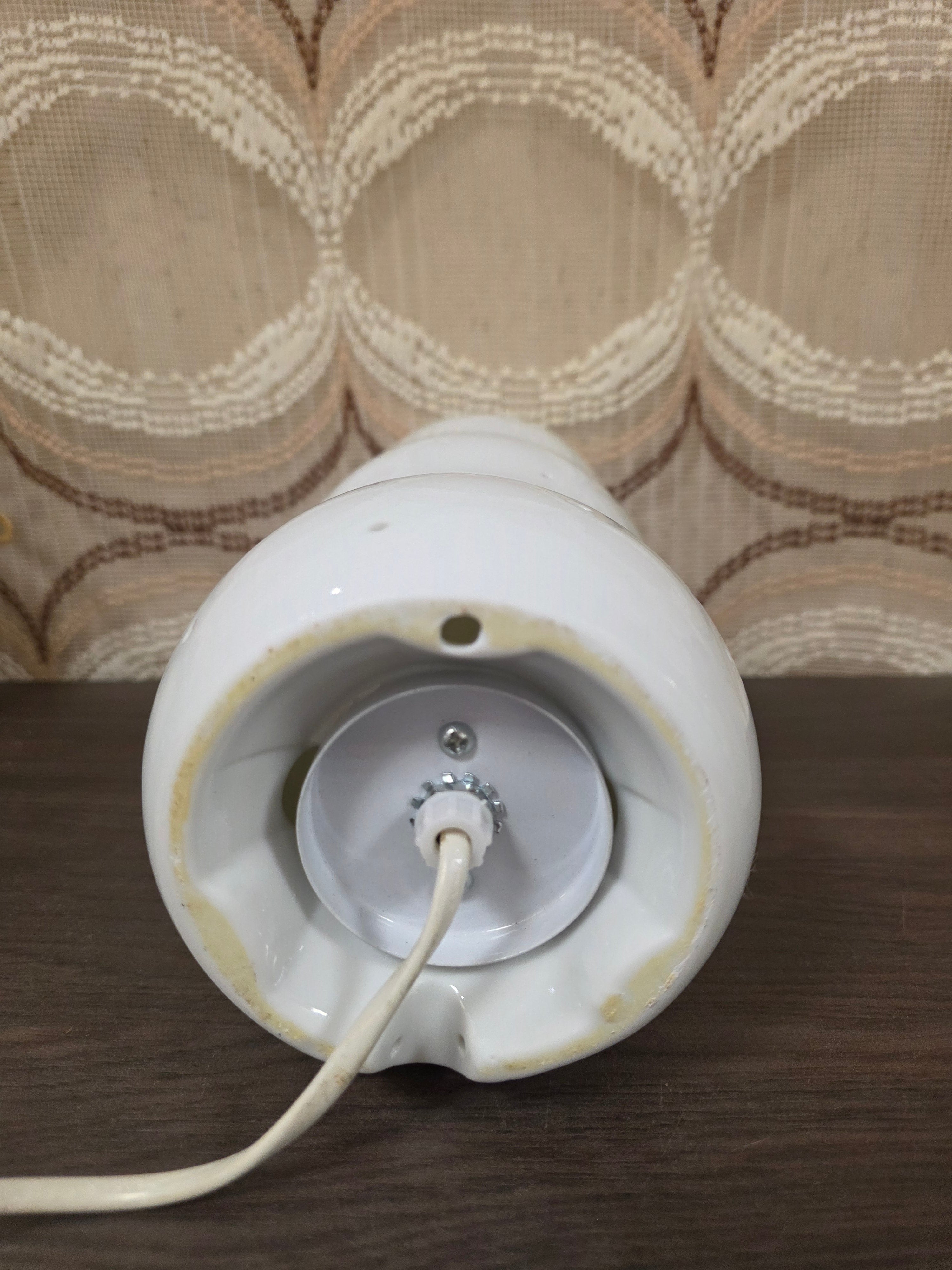 IKEA DAMSTA tafellamp wit porselein B0013