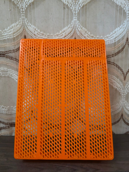 Oranje bestekmand jaren 70