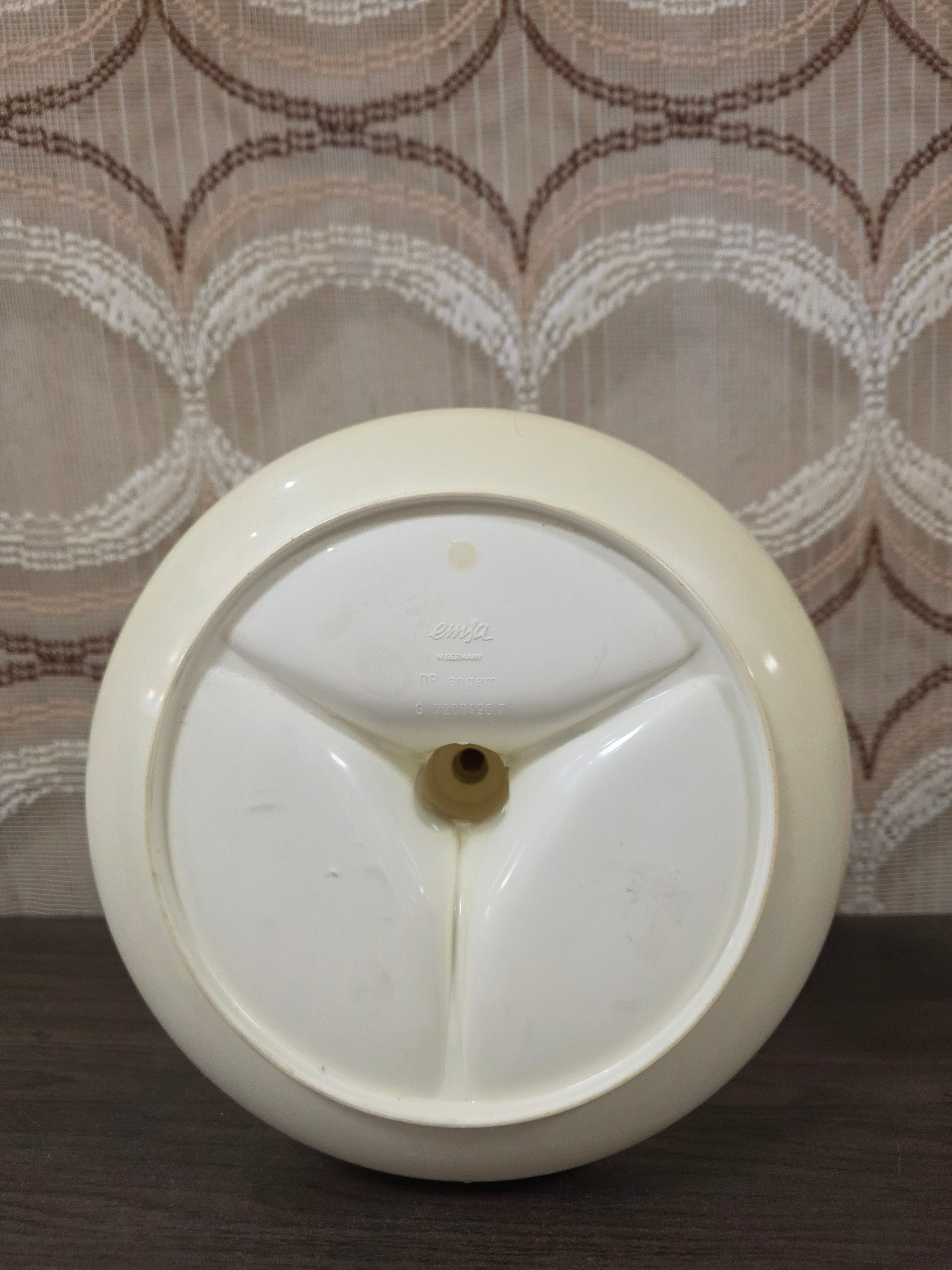 Emsa snackschaal draaibaar vintage kunststof