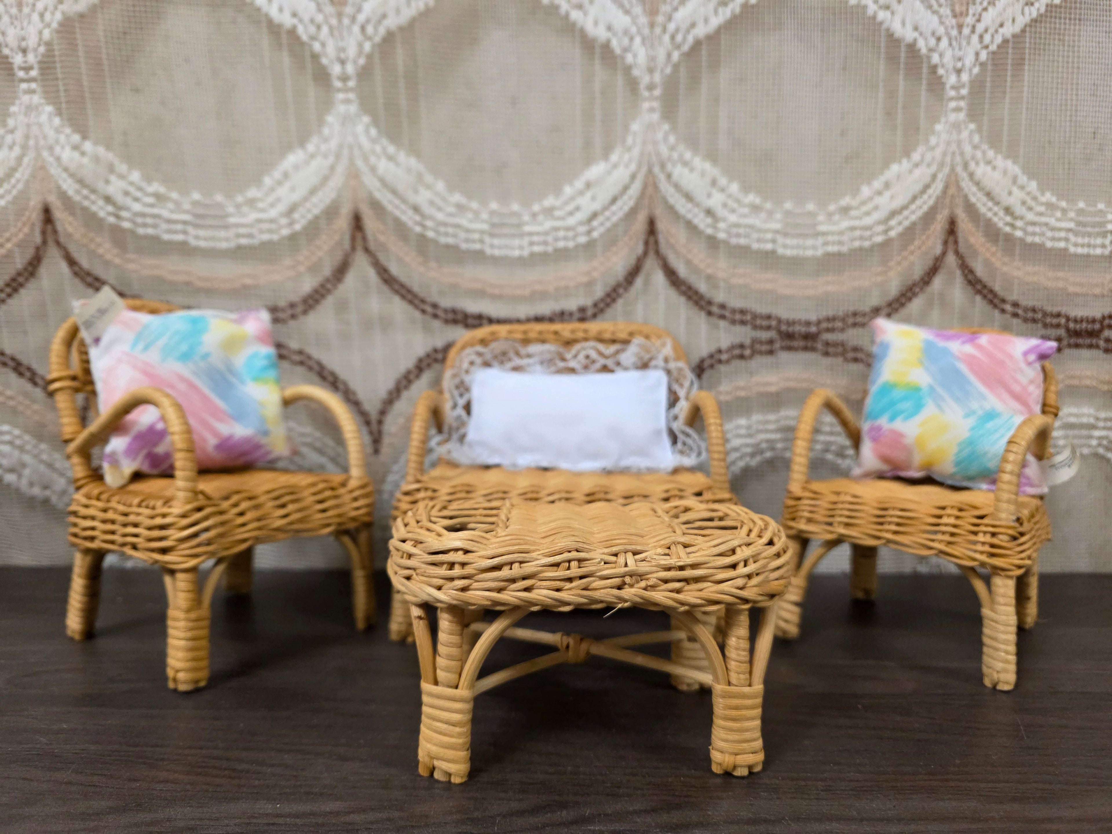 Fleur Basketwork suite rotan meubelset