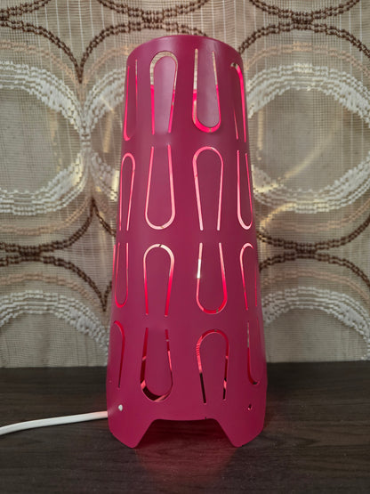 Ikea Kajuta tafellamp David Wahl roze jaren 90