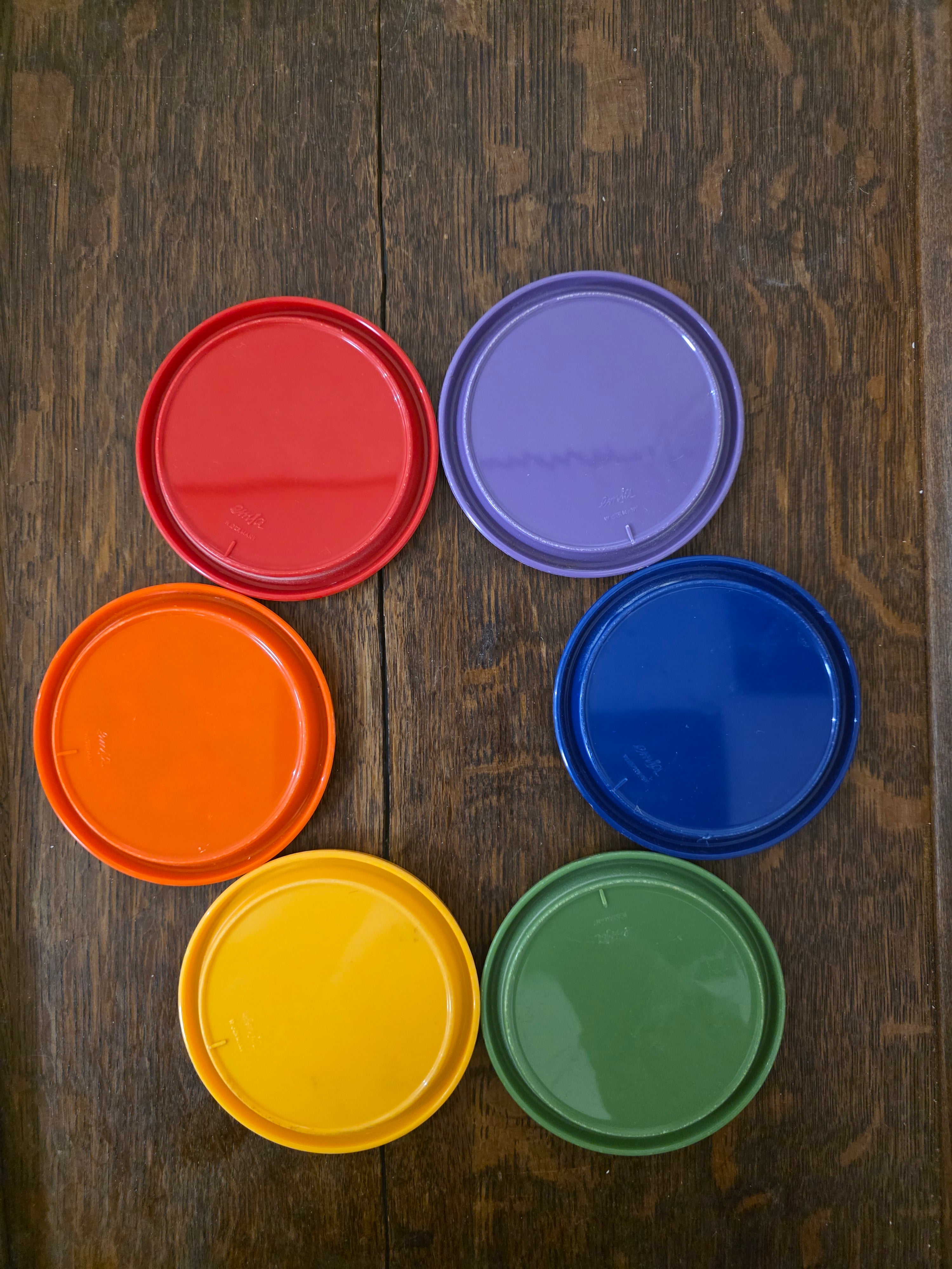 Vintage Emsa onderzetters set van 6
