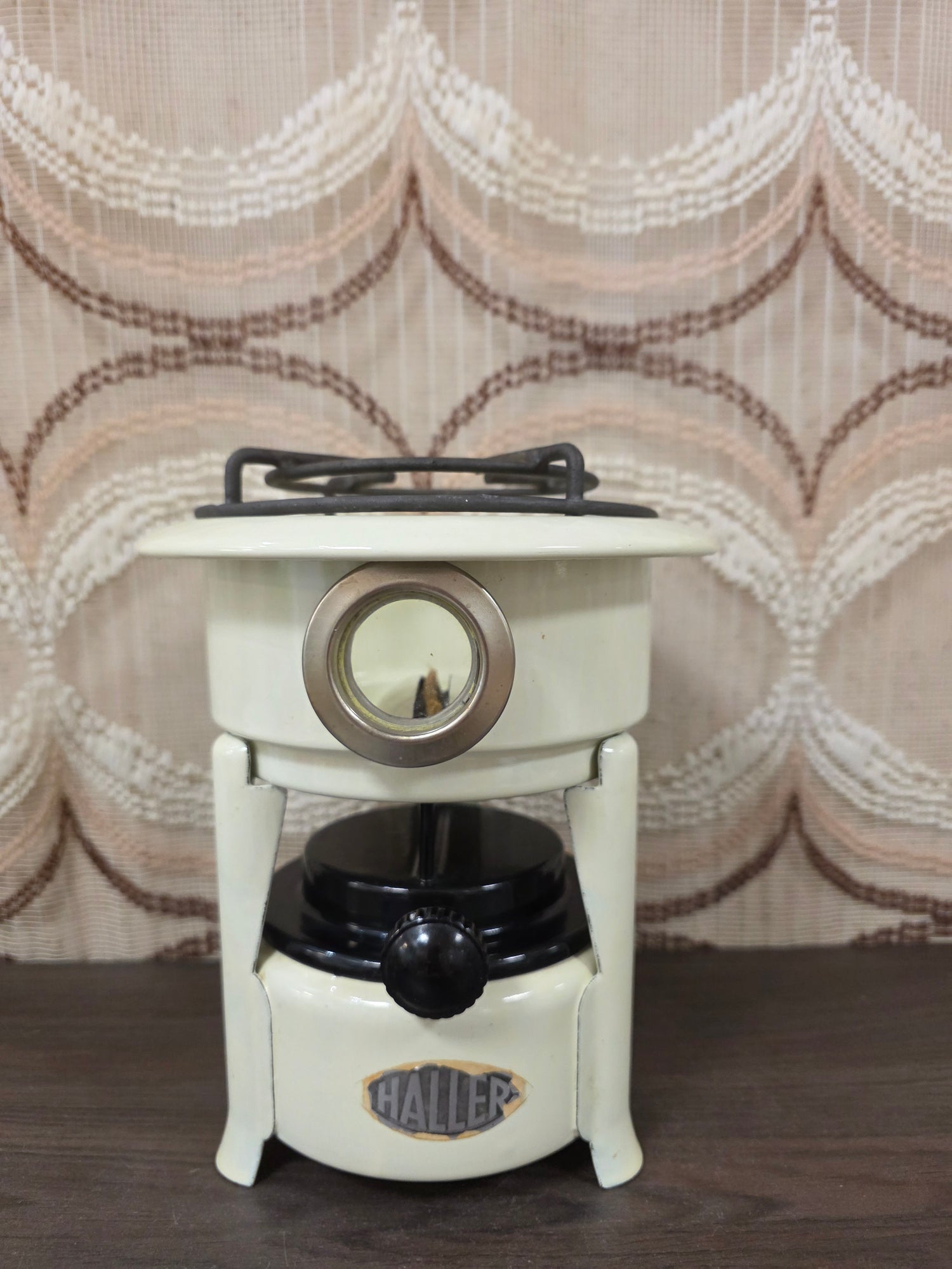 Haller petroleumstel wit