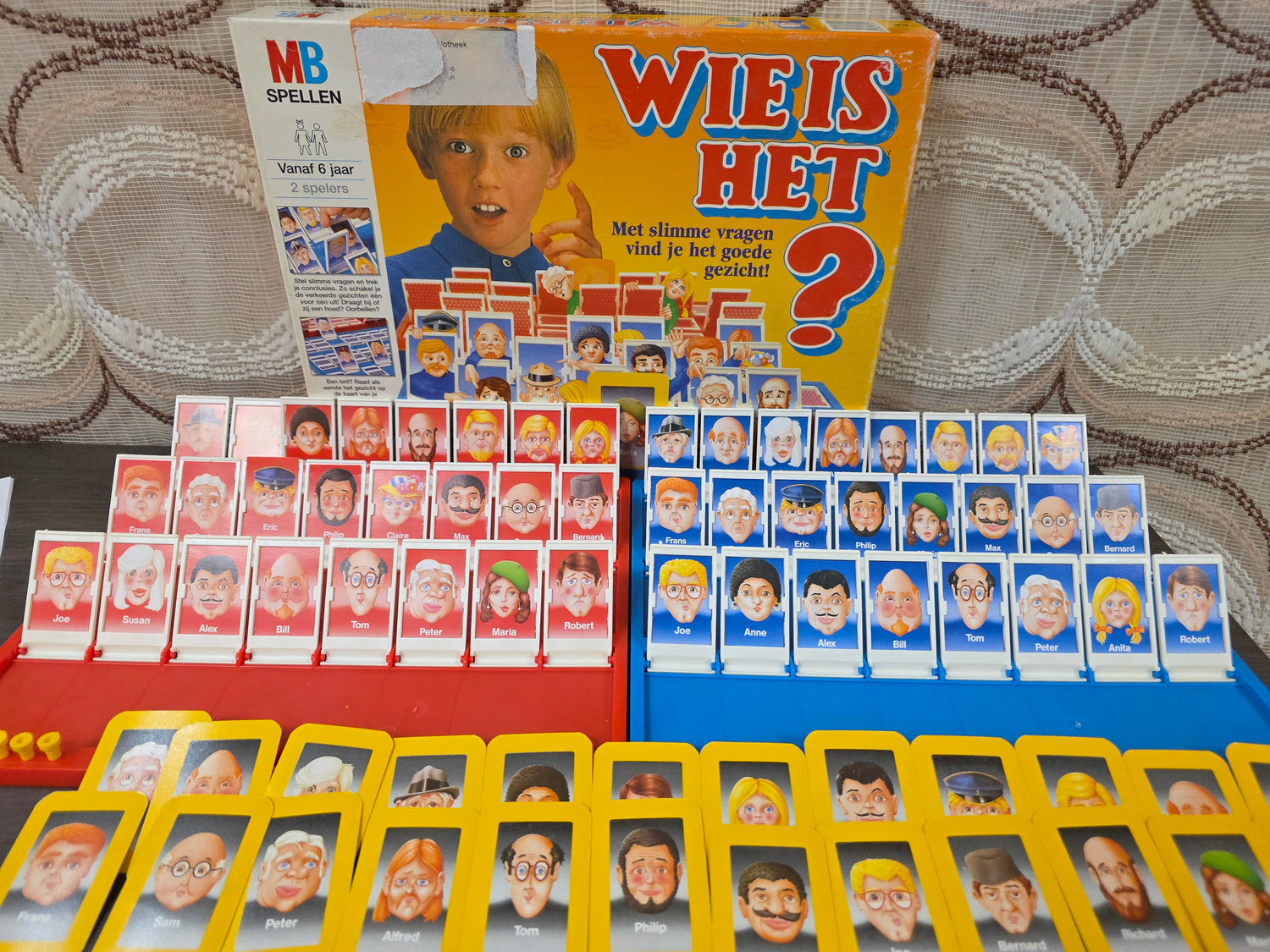 Vintage Wie is het? MB Spellen 1994