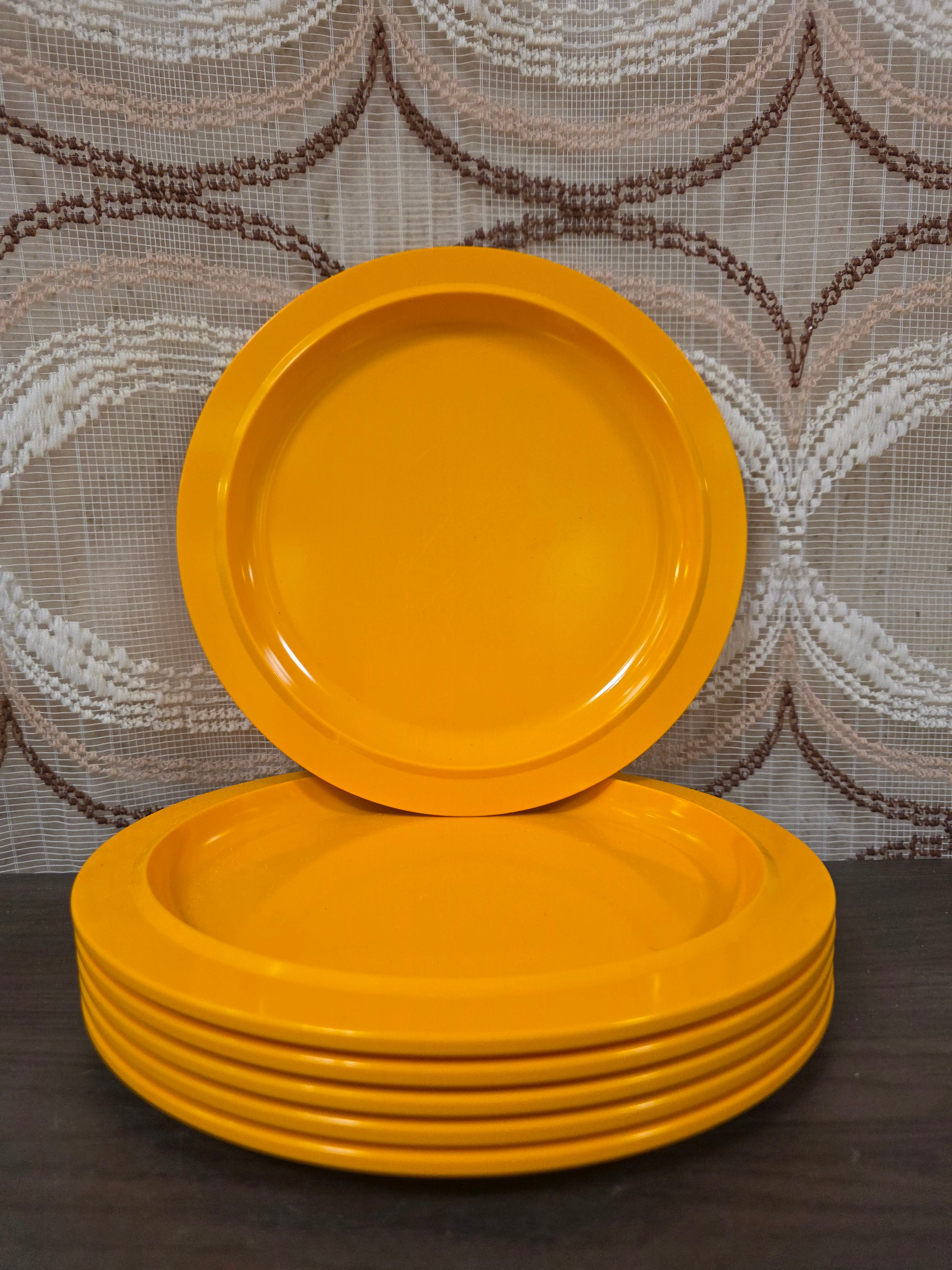Mepal P220 oranje borden set van 6 – Koen de Winter