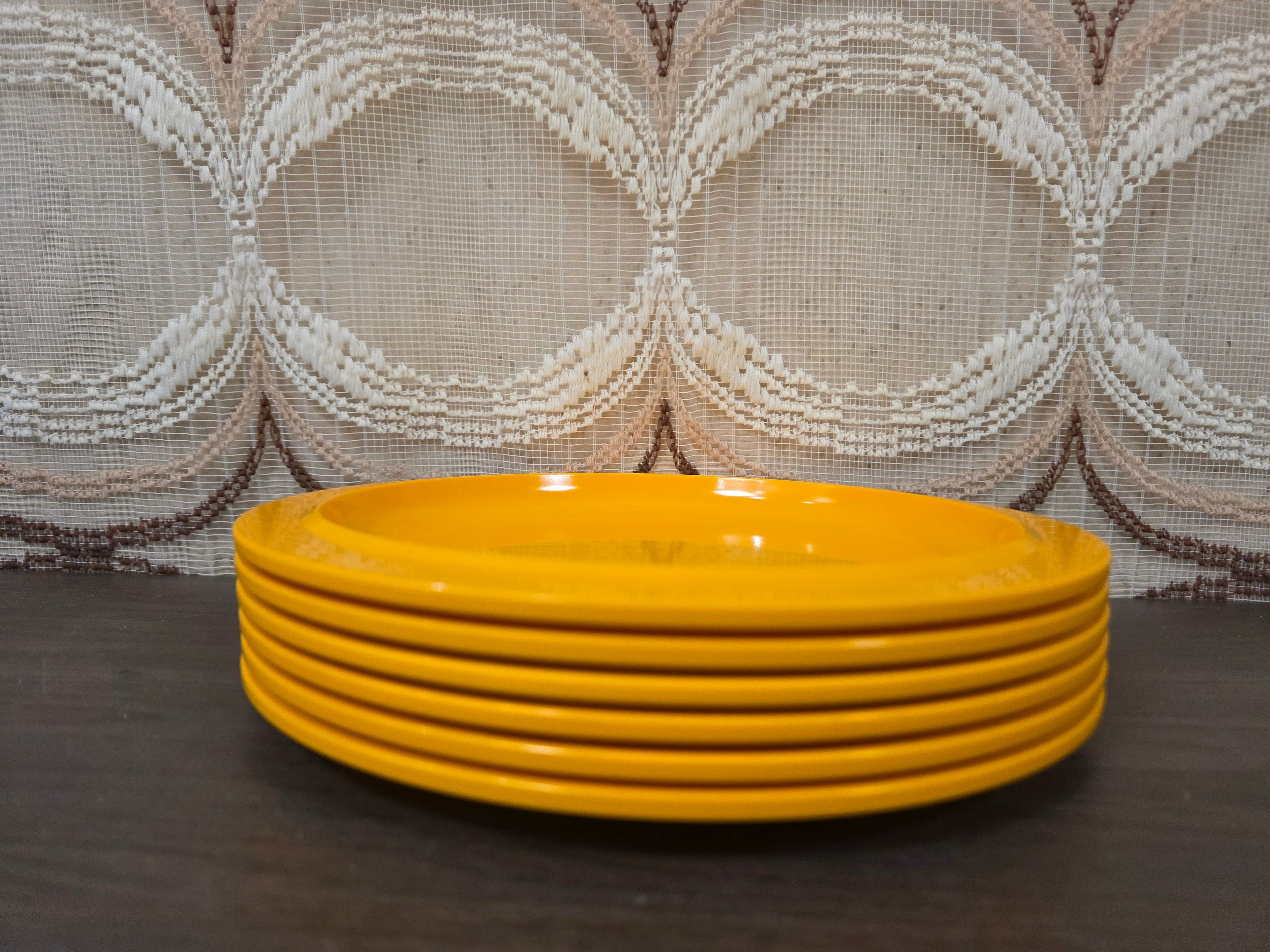 Mepal P220 oranje borden set van 6 – Koen de Winter