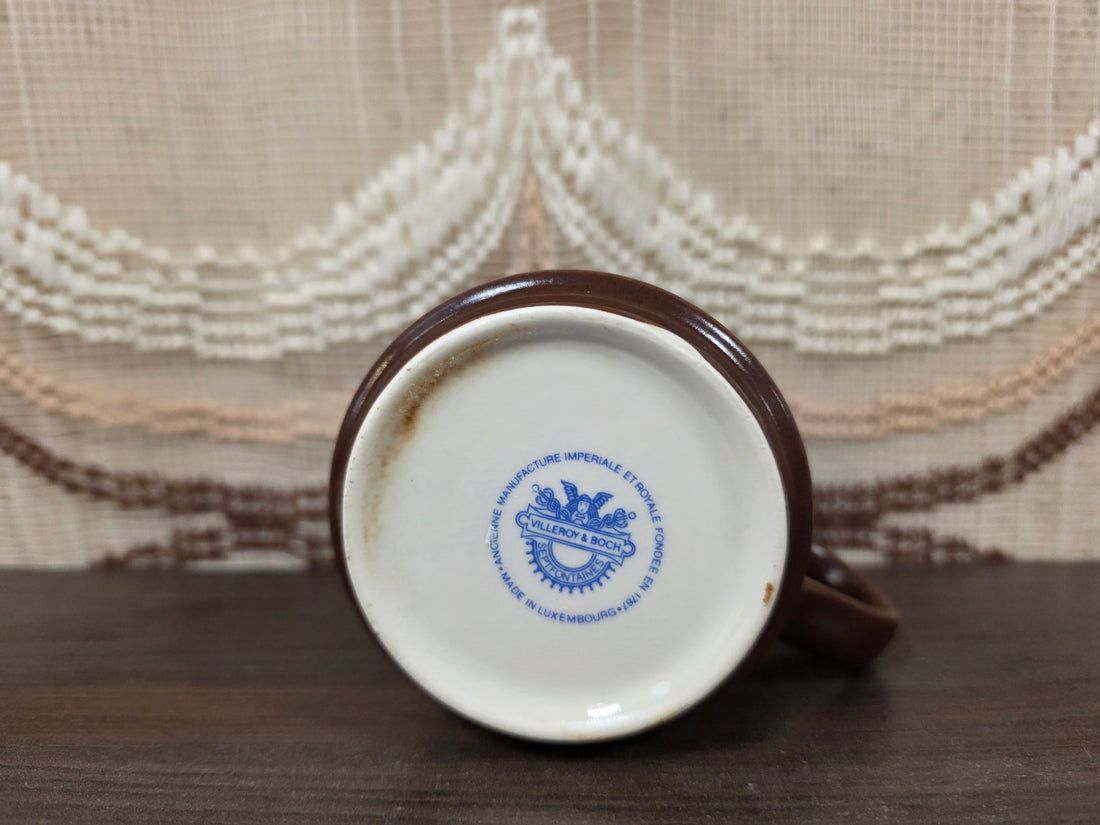 Vintage Douwe Egberts mok Siem de schipper