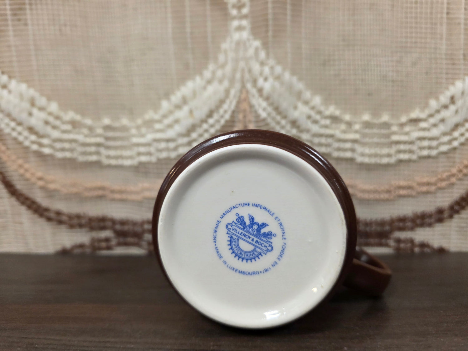 Villeroy Boch Douwe Egberts koffie beker "Freule Stans"