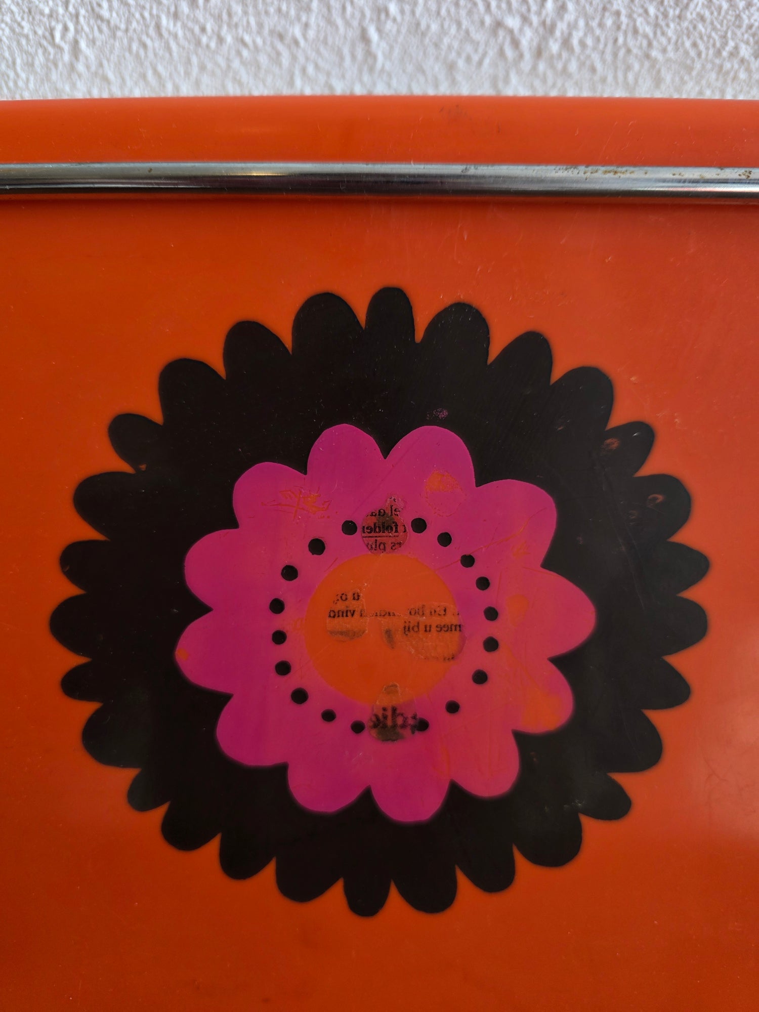 Brabantia Patrice keukenweegschaal wandmodel - vintage oranje
