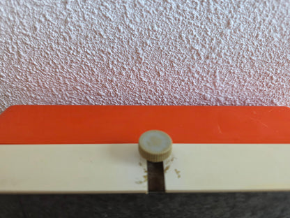 Brabantia Patrice keukenweegschaal wandmodel - vintage oranje