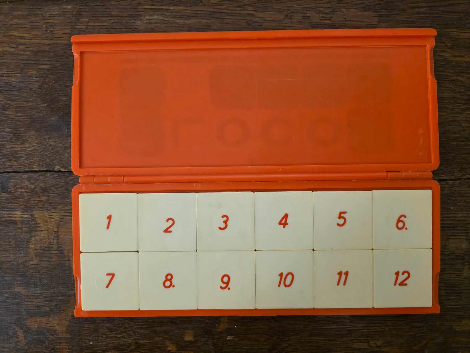 Vintage Mini Loco basisdoos oranje