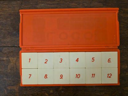 Vintage Mini Loco basisdoos oranje