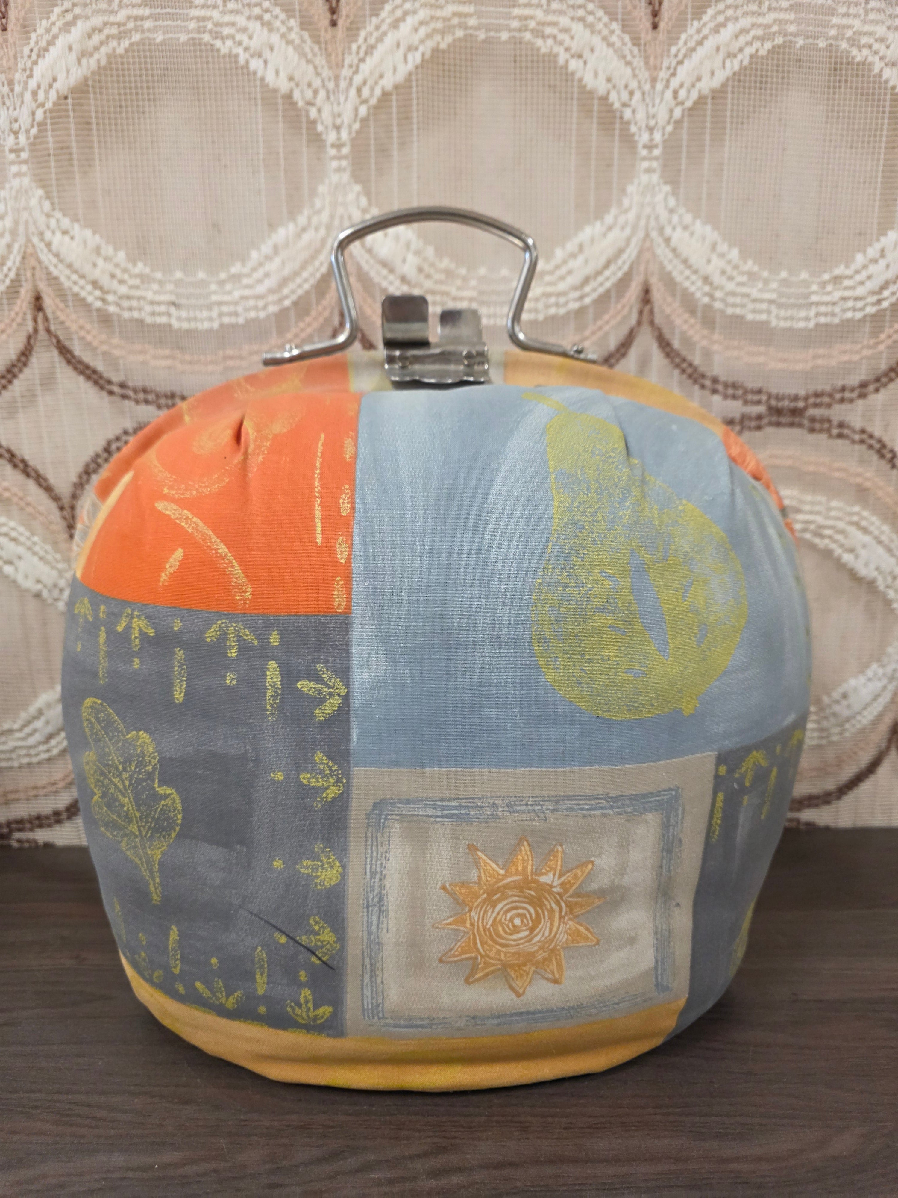 Vintage theebeurs met knip jaren 80
