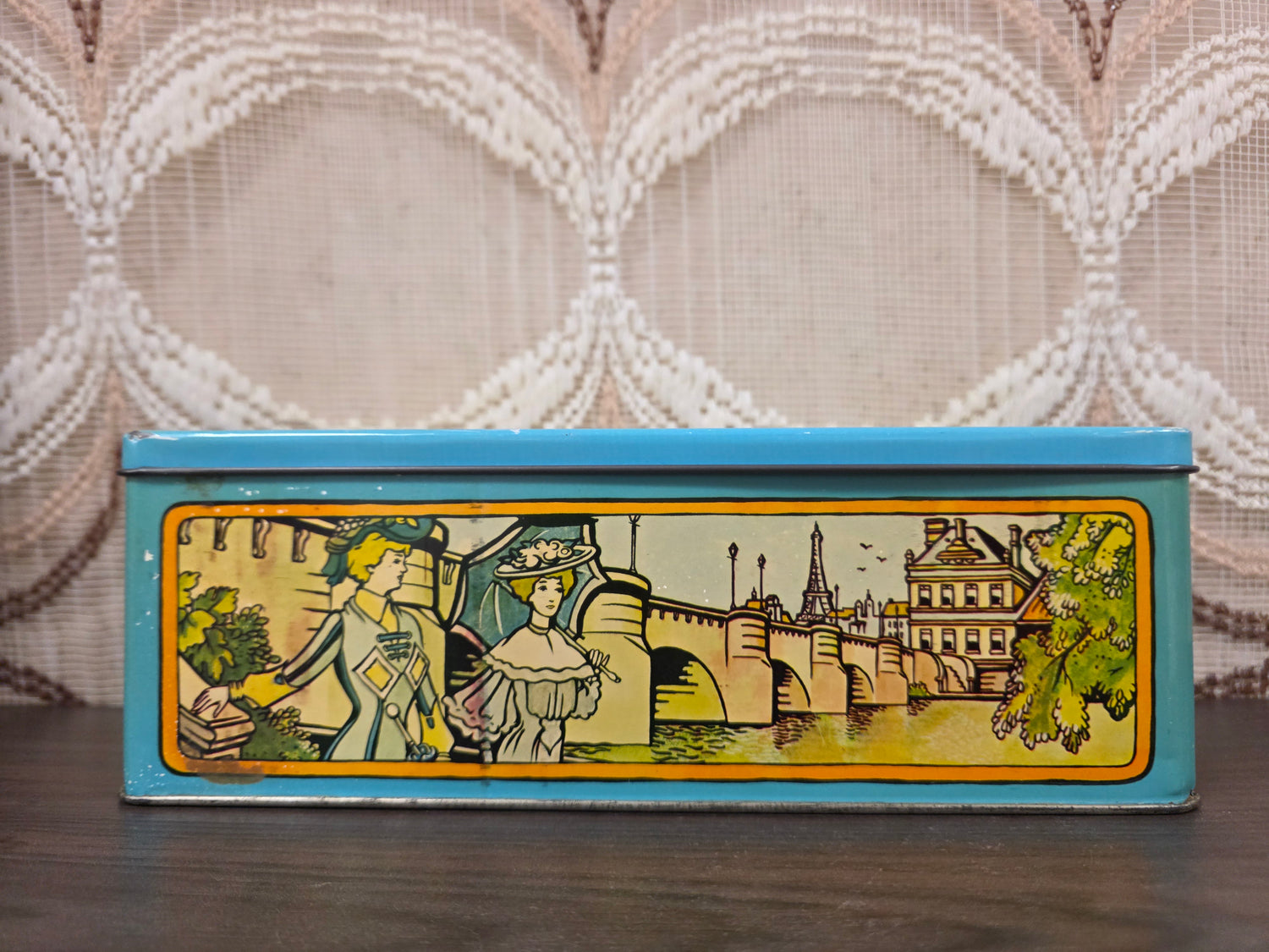 Vintage Peijnenburg koekblik Couque de Paris