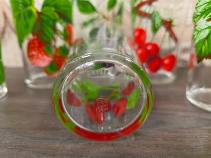 Vintage VMC Reims fruitglazen set