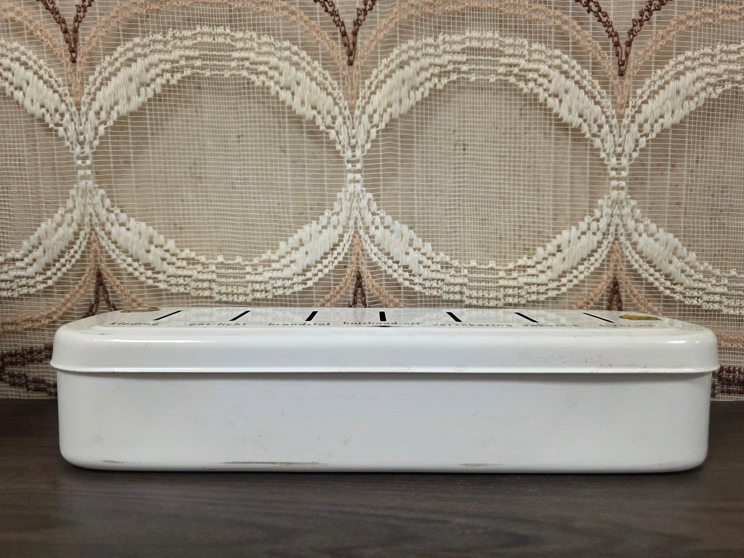Vintage Brabantia huishoud spaarblik