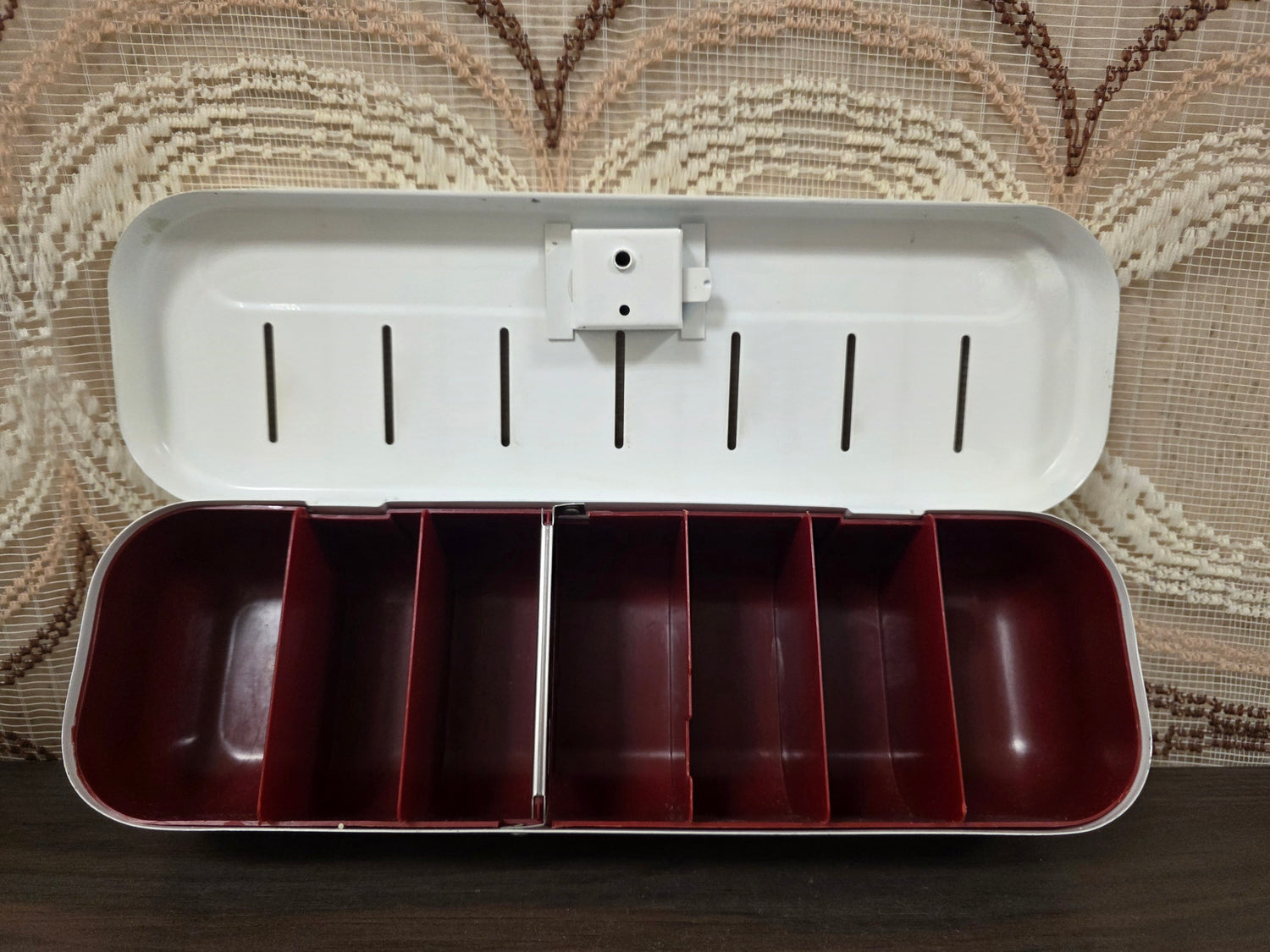 Vintage Brabantia huishoud spaarblik
