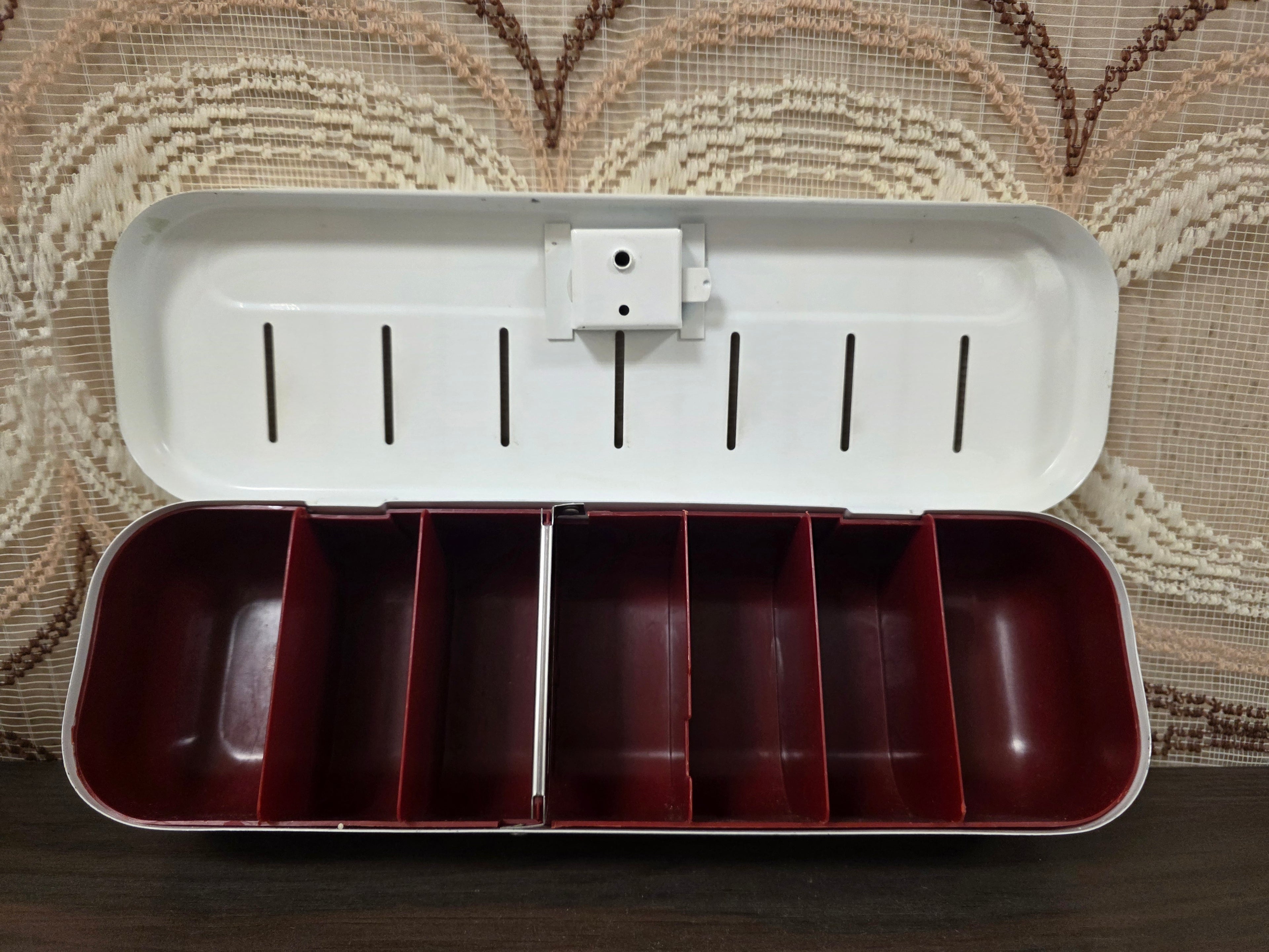 Vintage Brabantia huishoud spaarblik