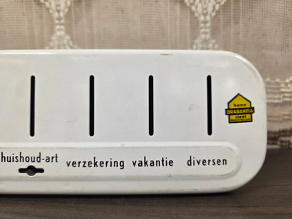 Vintage Brabantia huishoud spaarblik