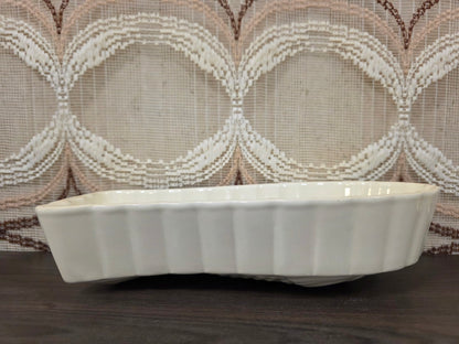 Vintage puddingvorm vis keramiek
