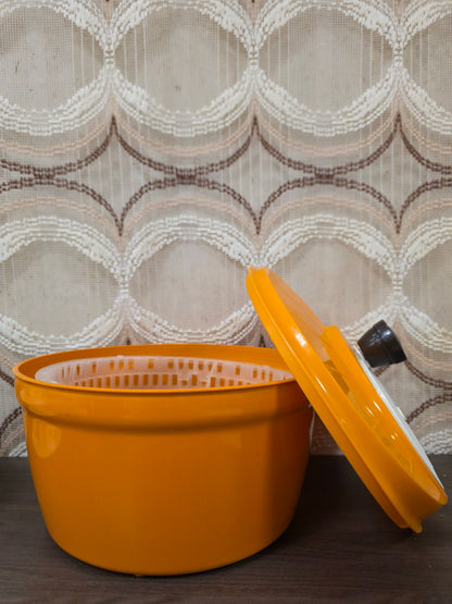 Moulinex slacentrifuge oranje – vintage keukengerei
