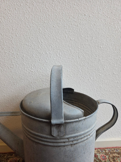 Vintage zinken gieter 12,5 liter