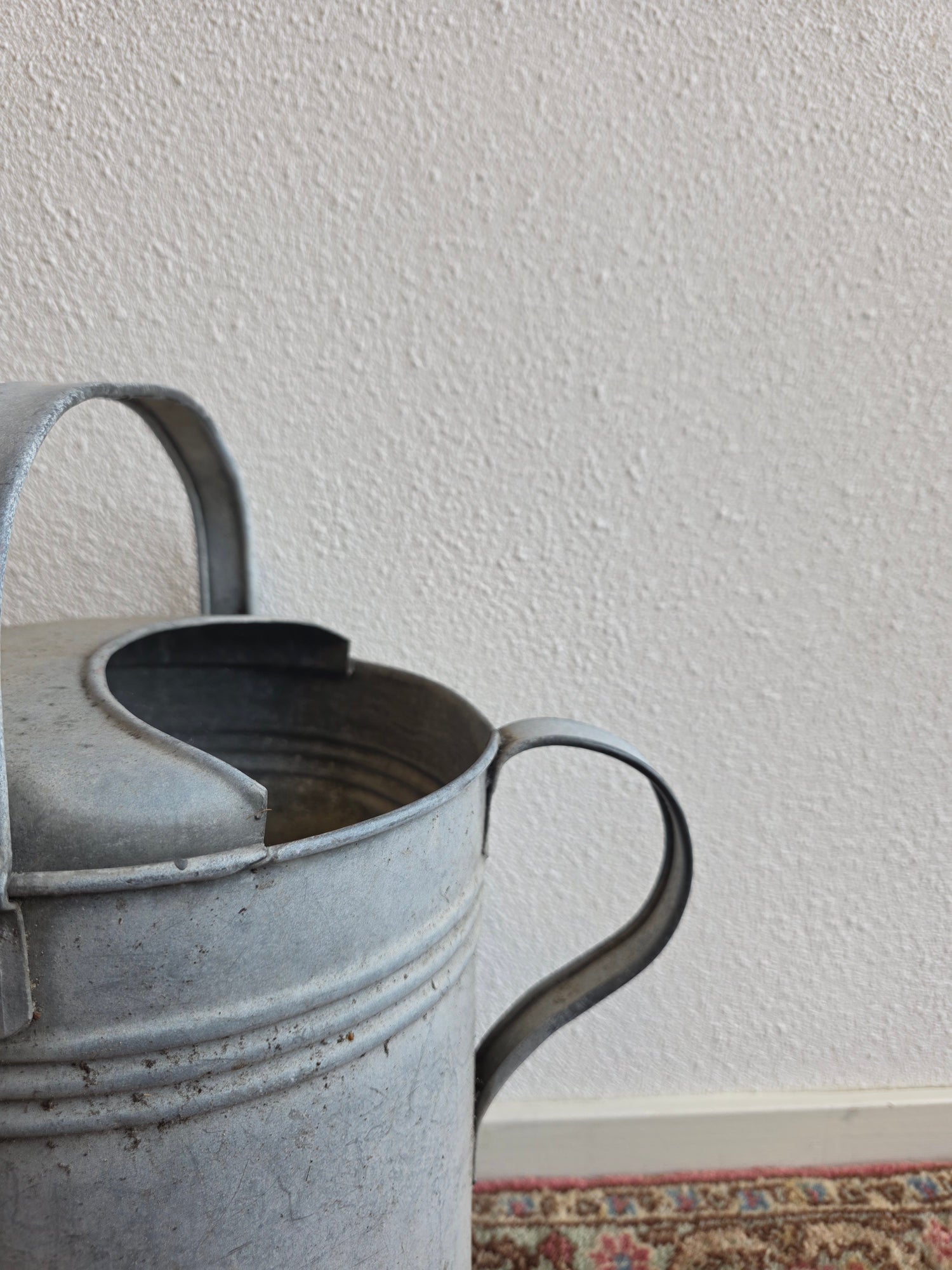 Vintage zinken gieter 12,5 liter